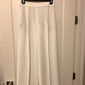 Zara Cream wide leg pants